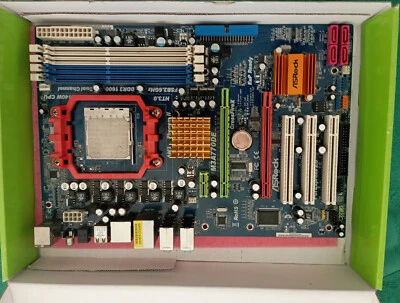 SCHEDA MADRE ASROCK M3A770DE SOCKET AM3 PER CPU AMD - DA RIPARARE - Immagine 1 di 4