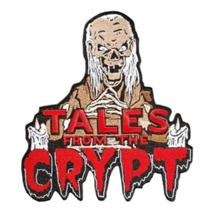 Tales From The Crypt Logo Embroidered Iron on Patch - Picture 1 of 1