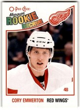 2011-12 O-Pee-Chee Cory Emmerton Rookie #601 Detroit Red Wings