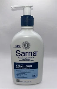Sarna Calm + Cool Steroid-Free Anti-Itch Lotion- 7.5 oz Exp 05/2026 - Picture 1 of 4