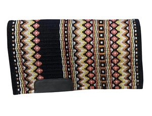 Western Pferd Sattel Show Pad Decke 100% Neuseeland Wolle Oversized Handarbeit - Bild 1 von 1