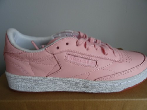 Scarpe da ginnastica donna Reebok Club C 85 Face AR14089 uk 4 eu 37 us 6 5 NUOVE + SCATOLA