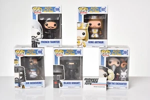 Funko Pop-Monty Python-Holy Grail-Series 1-Set of 5-Bobble Heads-NEW - Picture 1 of 13