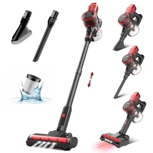 Cordless Vacuum Cleaner 6 in 1 Lightweight Stick Vacuum Cleaner LED Rechargeable - Picture 1 of 7