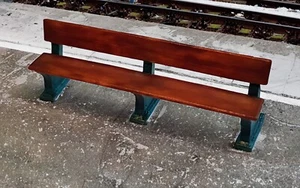 TD24 6x3D bedruckte Bänke TT Maßstab Modellbahn Szenen unbemalt - Bild 1 von 7