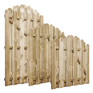 Gartentor Zauntor Kiefer Imprägniert Einfahrtstor Gartentür Zauntür Holz Pforte - Bild 1 von 27