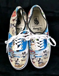 Neuwertige Vans x Disney Authentic Mickey Mouse Aloha Sneaker Damen 9 Herren 7 " - Bild 1 von 14