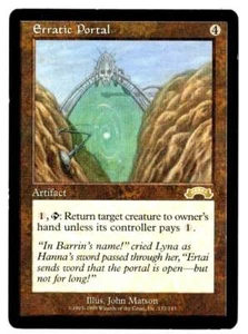 Erratic Portal - Exodus MTG Rare Artifact LP (A) - Bild 1 von 2