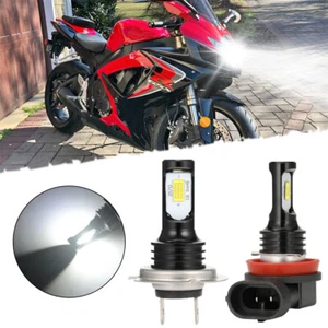 For 2006 2007 Suzuki GSXR600 GSXR750 -2x H7+H11 LED Headlight Bulbs 6000K White - Picture 1 of 9