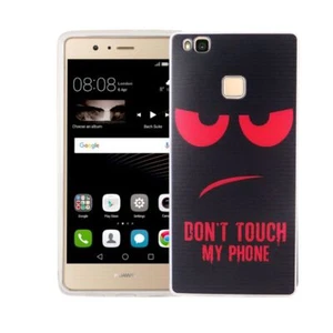 Dont Touch My Phone Etui na telefon Huawei P9 Lite Silikon - Zdjęcie 1 z 2