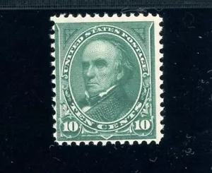 USAstamps Unused FVF US 1895 Bureau Webster Scott 273 OG MNH SCV $280 - Picture 1 of 2