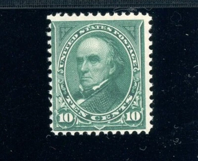 USAstamps Unused FVF US 1895 Bureau Webster Scott 273 OG MNH SCV $280 - Image 1 of 2