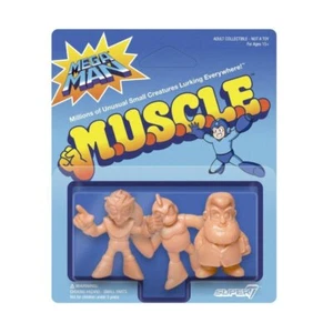 Mega Man MUSCLE Elec Man, Bomb Man, Dr. Light Mini-Figures - Picture 1 of 2