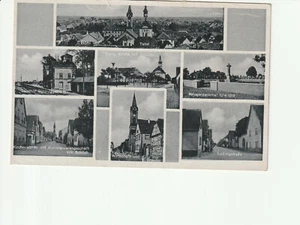BÖHL..., saludo desde... 7 unidades, entre otros, total, monumento a los guerreros, estación de tren... postal kl - Imagen 1 de 2