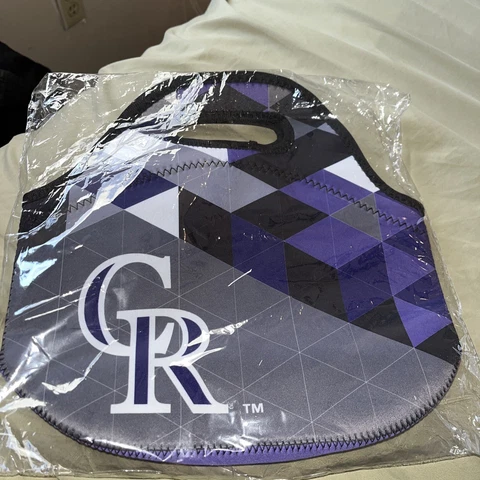 MLB Colorado Rockies Lunch Bag Stadium Giveaway  NEW King Soopers Sponsor Cover