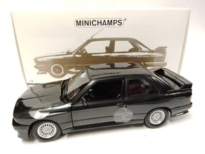 Minichamps BMW M3 E30 street Evo blue metallic 1989 1/18 180020308 - Foto 1 di 3