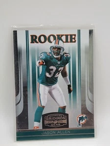 2006 Donruss Gridiron Gear Football Retail #/599 - Jason Allen RC - Dolphins - Picture 1 of 2