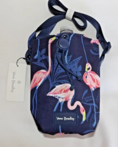 Vera Bradley ReActive Deluxe Water Bottle Crossbody - Pink Flamingo Party - NWT - Picture 1 of 6