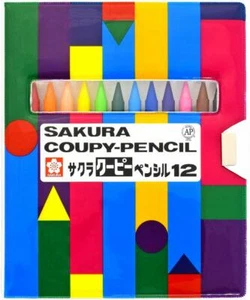 Sakura Cray Pas Coupy 12 Colours High Quality and Long Seller Made in Japan - Picture 1 of 6