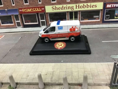 1-76 Code3 Transit Custom NHS Give Blood - Image 1 of 4