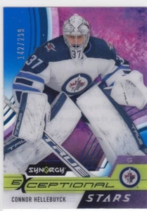 2021/22 SYNERGY..CONNOR HELLEBUYCK..EXCEPTIONAL STARS../299..# ES-CH..JETS - Picture 1 of 2