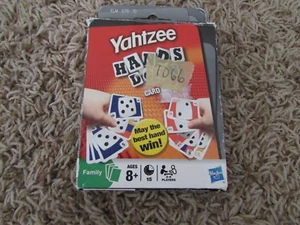 Yahtzee Hands Down Card Game Complete Card Game Hasbro Family - Picture 1 of 3