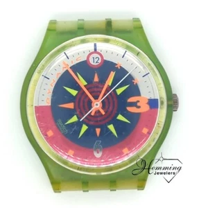 Reloj Swatch Soleil GL105 1993 vintage para hombre correa rota funcionando - Imagen 1 de 2