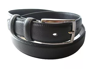 CINTURON DE PIEL CABALLERO DISPONIBLE EN NEGRO Y MARRON OSCURO - Foto 1 di 4