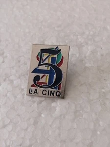 Pin's Pins Pin Média TV  France La 5 "La Cinq"  - Picture 1 of 2