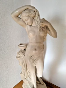 Replikat m. Zertifikat Die Badende Etienne-M. Falconet Ars Mundi Ara-Marmor 86cm - Bild 1 von 14