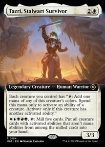 x1 Tazri, Stalwart Survivor - Foil - Extended Art R MTG March of the Machine: Th - Picture 1 of 1