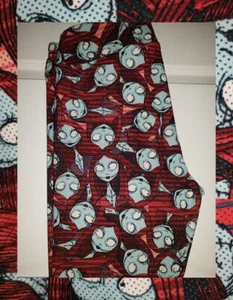 TC2 PLUS SIZE 20+ LULAROE LEGGINGS DISNEY NWOT NIGHTMARE BEFORE CHRISTMAS SALLY - Picture 1 of 3