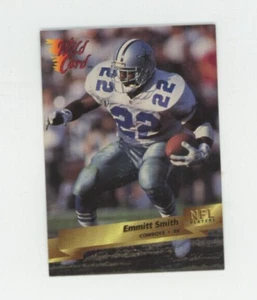 Emmitt Smith 1993 Wild Card - Football card # 87- Dallas Cowboys HOF - Picture 1 of 2