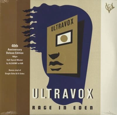Ultravox, Rage In Eden, NEW 40th Anniversary, Half-Speed Master, Double Vinyl LP - Image 1 of 2