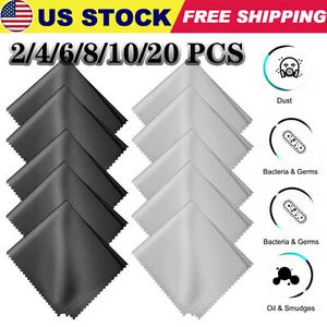 Lot Microfiber Cleaning Cloth Soft For Glasses Camera Lens TV Screens Phone ipad - Picture 1 of 12