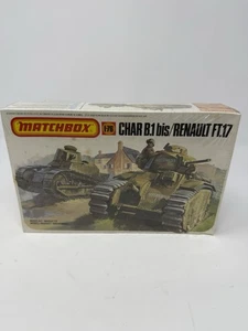 Matchbox 1/76 CHAR B.1 BIS RENAULT FT.17  PK-176 SEALED VINTAGE NOS - Picture 1 of 6