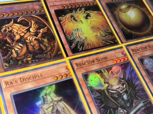 40 Card Winged Dragon of Ra Deck Plus 15 Card Extra Deck Yu-Gi-Oh! Egyptian God - Picture 1 of 7