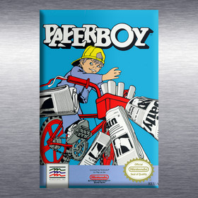 Paperboy Video Game Box Art NES High Quality Magnet