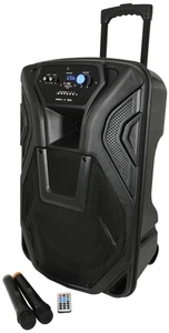 Busker PA with VHF Mics & Media Player - Picture 1 of 12