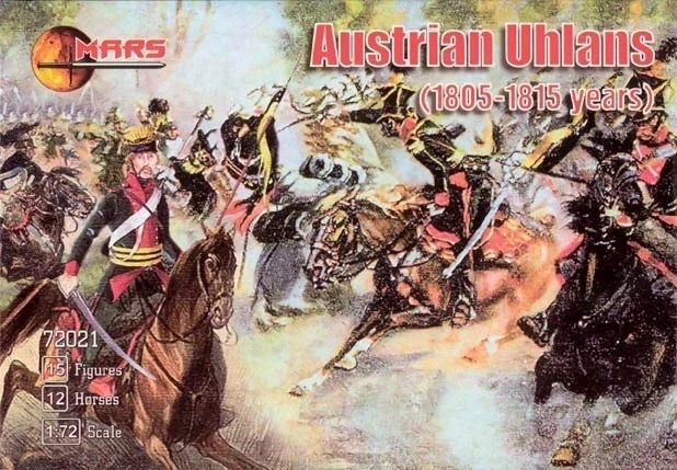 MARS 1:72 SET 72021 NAPOLEONIC WARS AUSTRAIN UHLANS 1805-1815 Warehouse Stock A - Image 1 of 1