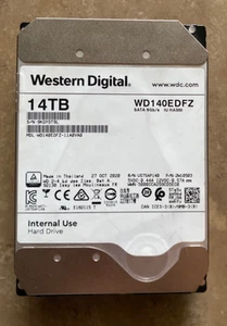 Disque dur Western Digital 14 To WD140EDFZ SATA 6 Go/s 2020 14 TERAOCTETS FORMATÉ - Photo 1/1