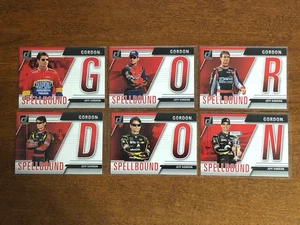 2025 DONRUSS RACING NASCAR SPELLBOUND COMPLETE SET - JEFF GORDON CARDS #14 - 19 - Picture 1 of 1