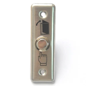 Stainless Steel Push Button for Electric Lock Activation and For Access Control - Picture 1 of 12