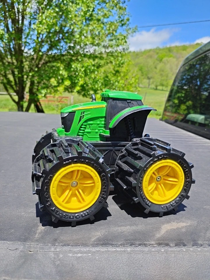 John Deere Mega Wheels Tractor Toy Farm Equipment  - Image 1 of 1