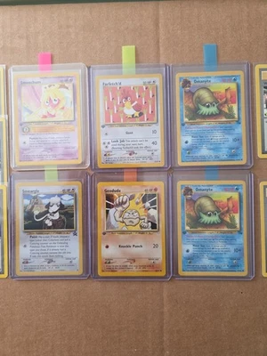 Pokemon WOTC Bulk - Vintage Cards 1999 - 2002 11 Card Lot - Image 1 of 4