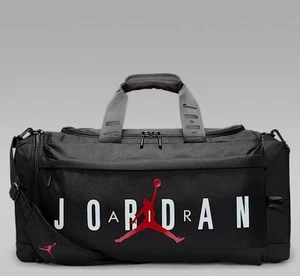 Nike Air Jordan Tasche Huge Velocity Duffle Bag RARE Black/Pinksicle MM0920-H67 Neu mit Etikett - Bild 1 von 7