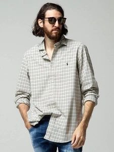 Polo Ralph Lauren Men's Classic Fit Plaid Twill Shirt in Multicolor - Size Small - Picture 1 of 8