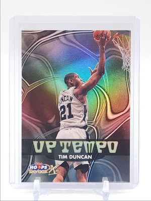 TIM DUNCAN 2000-01 SKYBOX NBA HOOPS X UP TEMPO SPURS Q3562 Foto 1 de 2