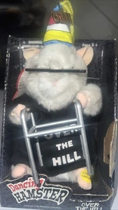 Gemmy Dancing Hamster 50 cumpleaños 2002 NUEVO EN CAJA - Imagen 1 de 3