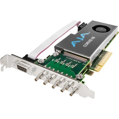 AJA Corvid 88 8-Channel 3G-SDI I/O Card with Fan (Tall Bracket) - Image 1 of 4